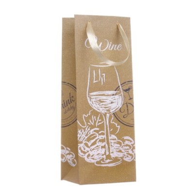 Пакет подарочный "Wine", 12*36*9 см